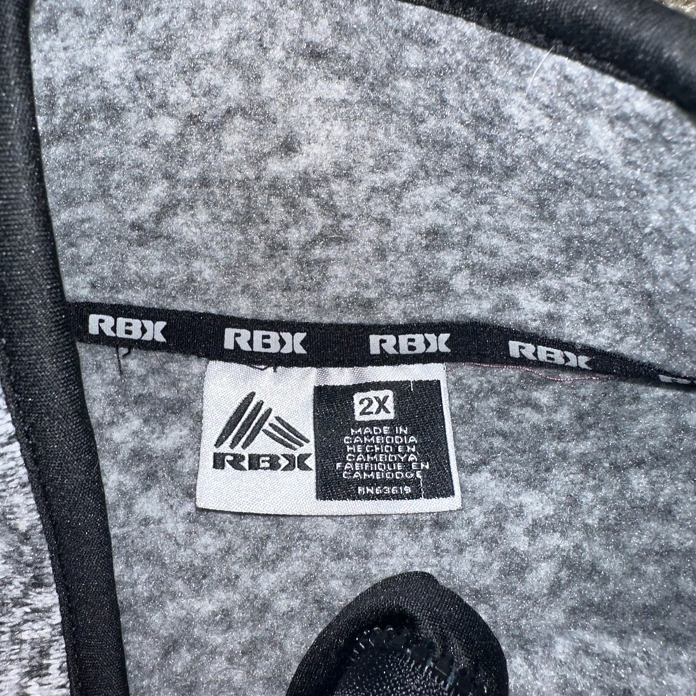 RBX Heathered Gray Jacket 2X